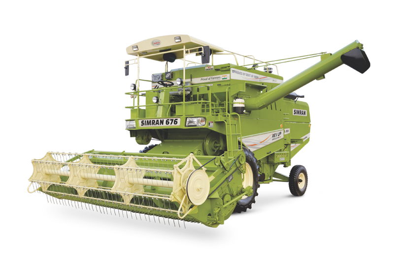 Simran 676 - Self Propelled Combine Harvester