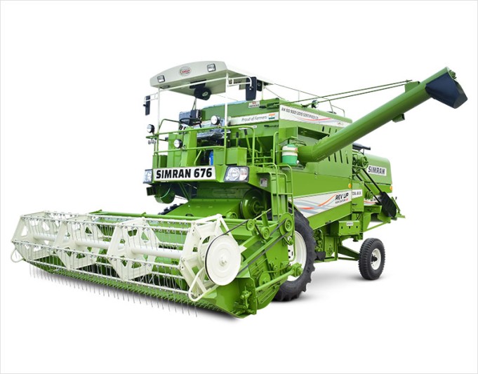 Self Propelled Combine Harvester - Simran 676 Gallery - Munde ...